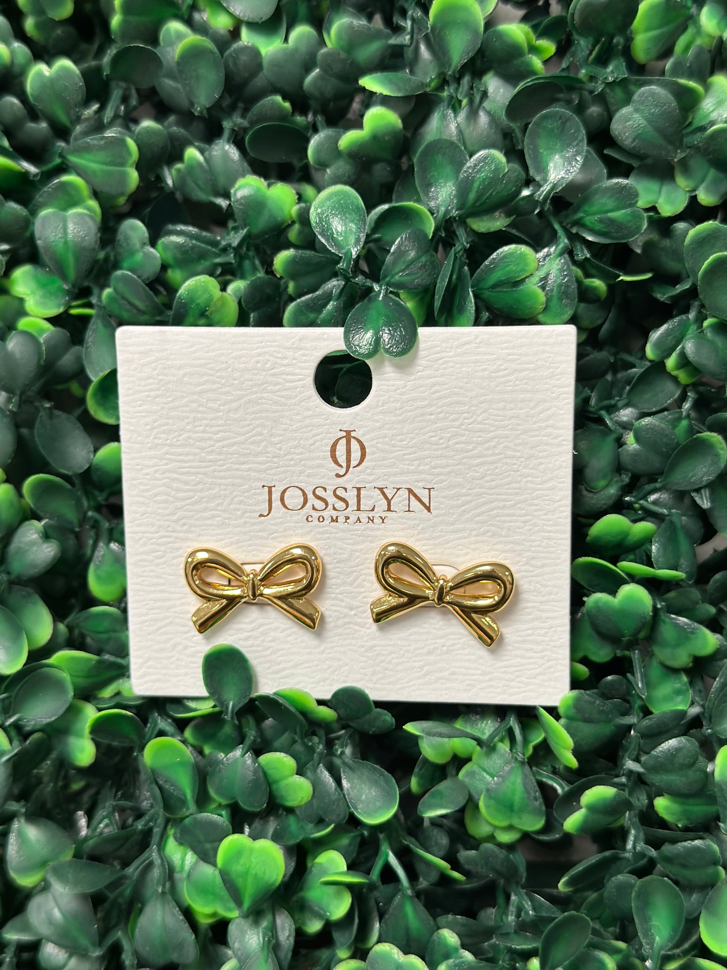 Bow Stud Earrings