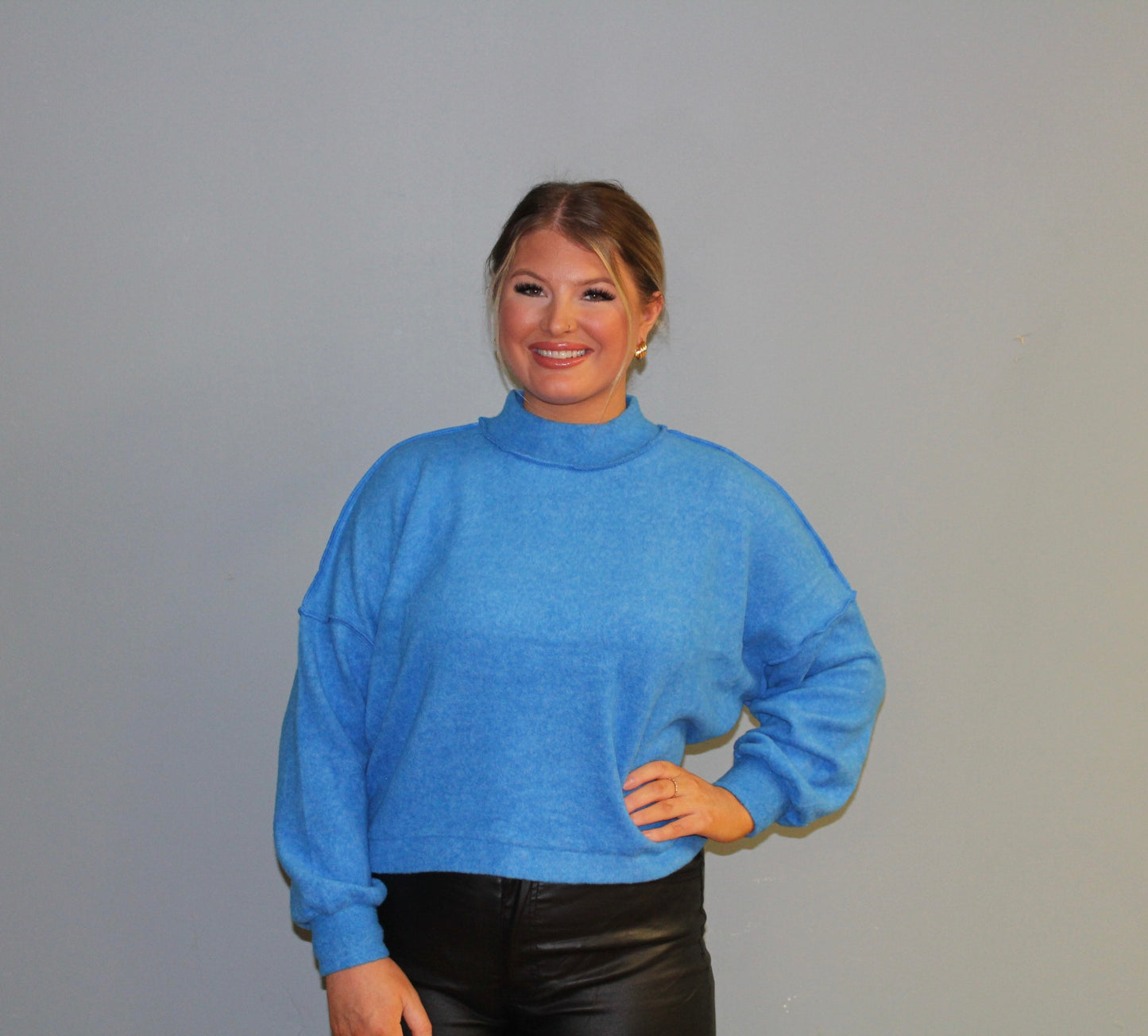 Ocean Blue Sweater