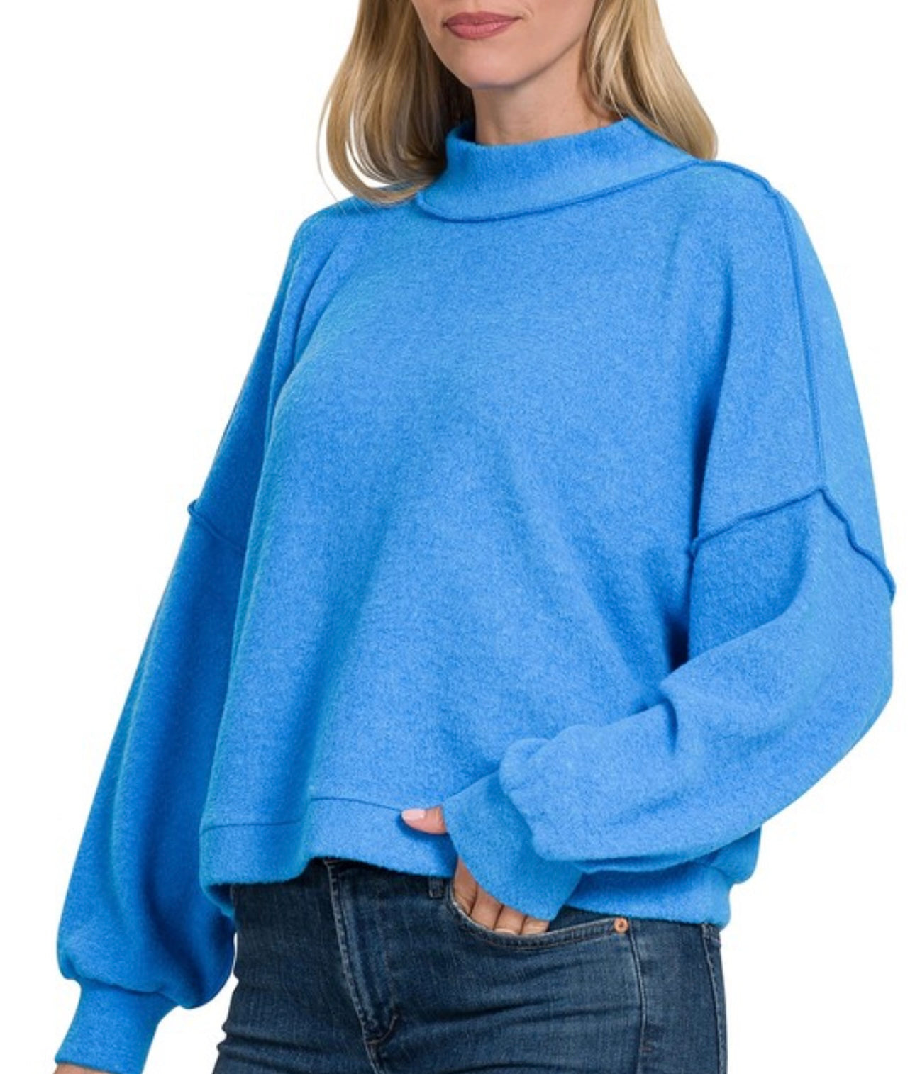 Ocean Blue Sweater
