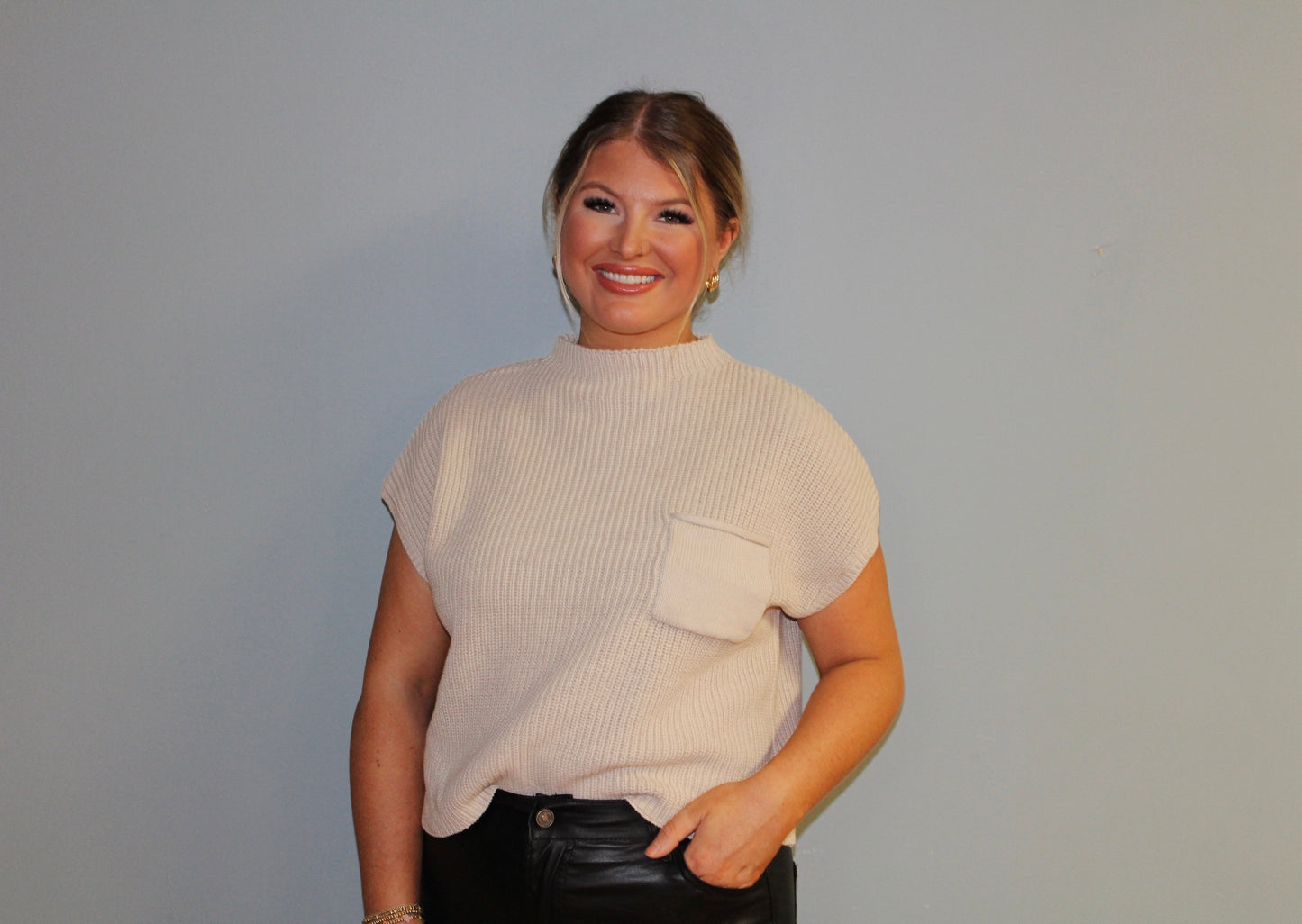 Short Sleeve Sweater