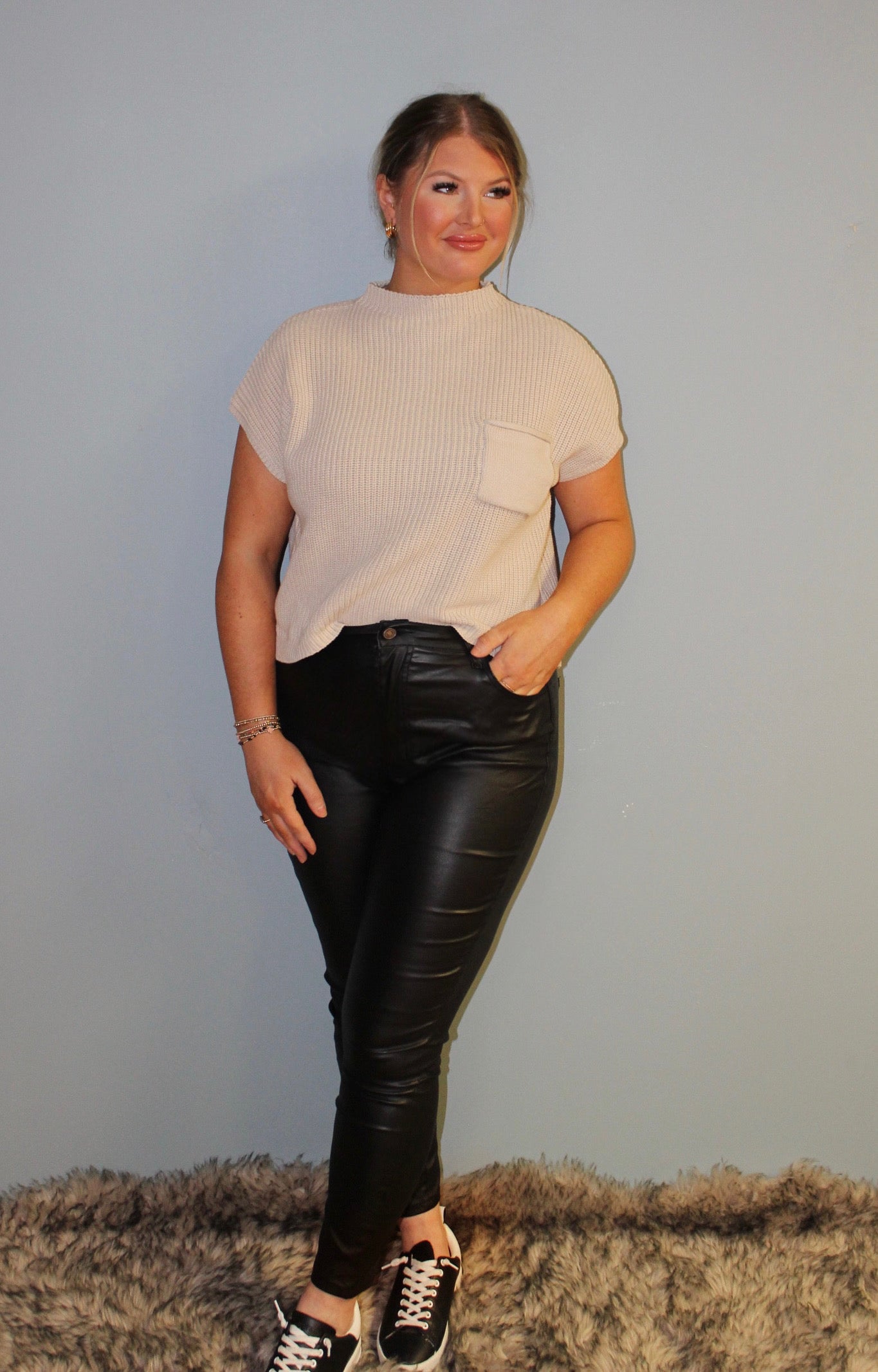 Black Leather Pants