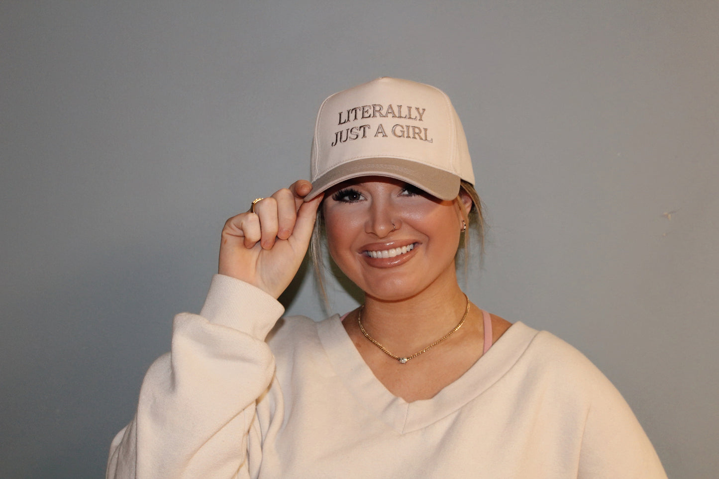 Literally Just A Girl Trucker Hat