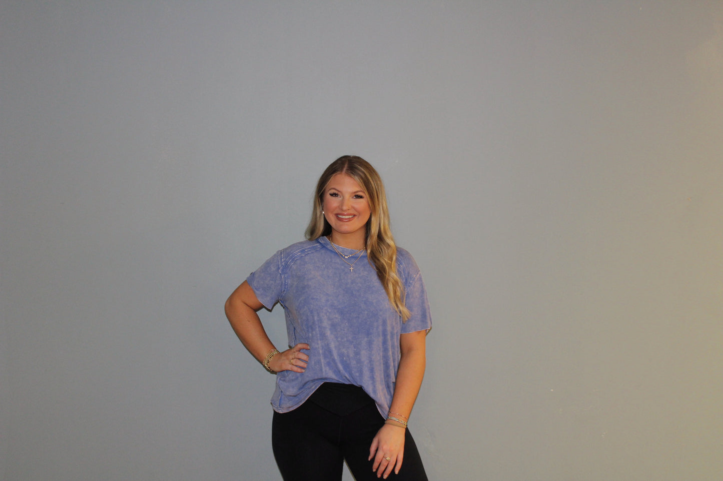 Indigo Ribbed Shirt