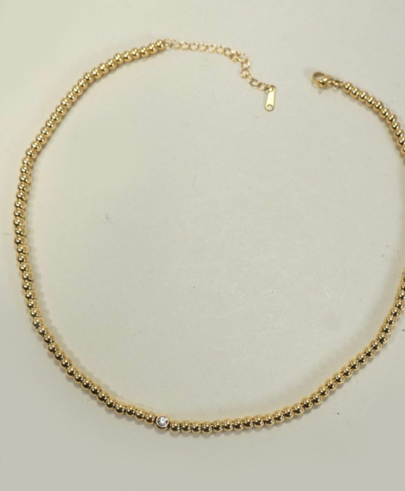Tarnish Free Beaded Necklace