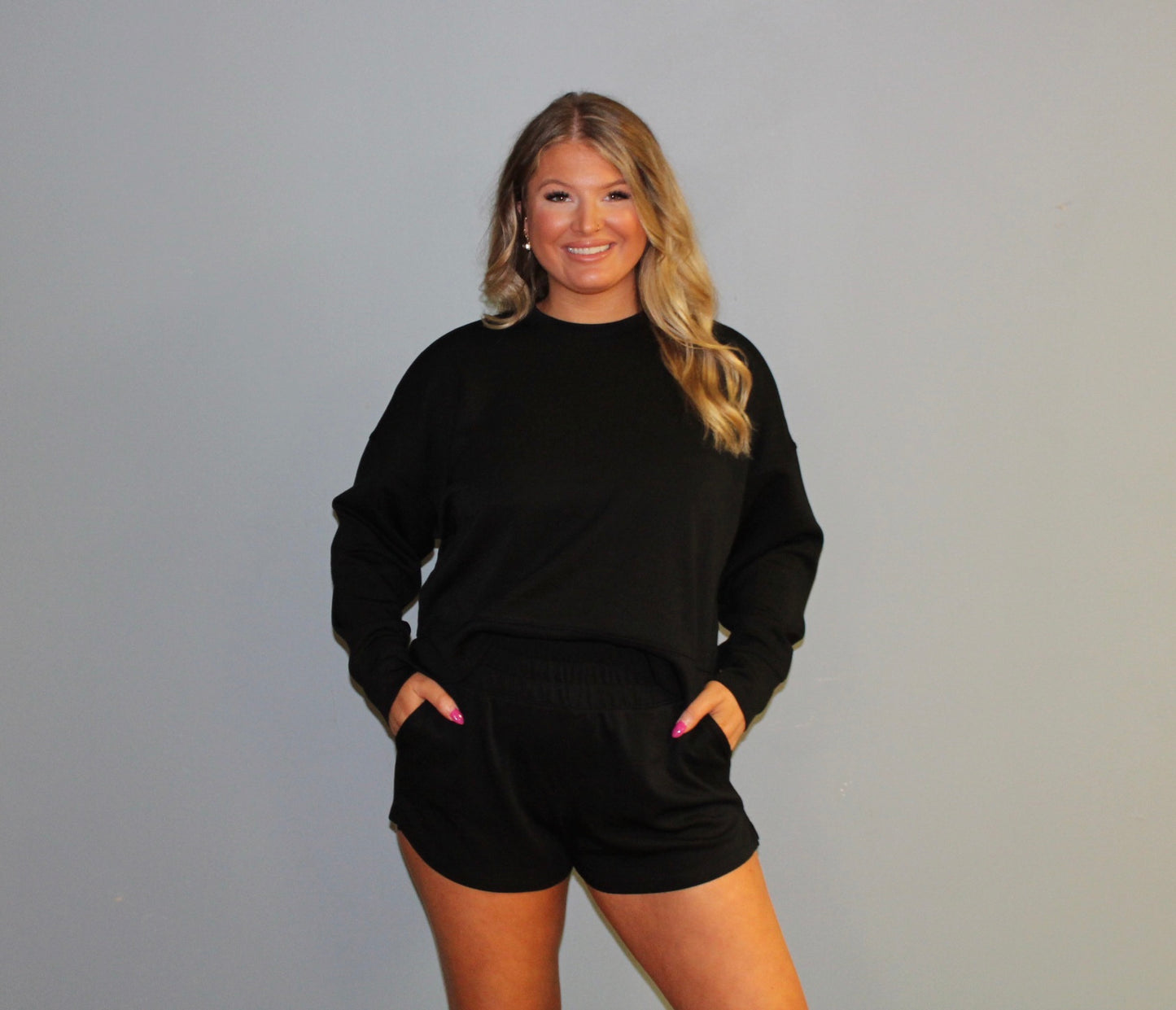 Black Matching Set