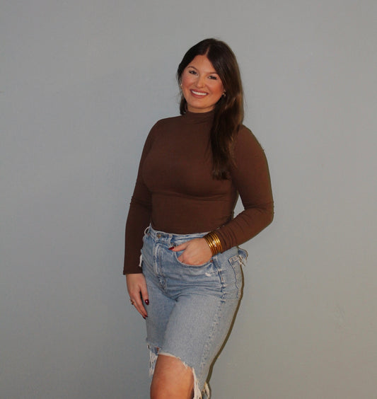 Brown Bodysuit