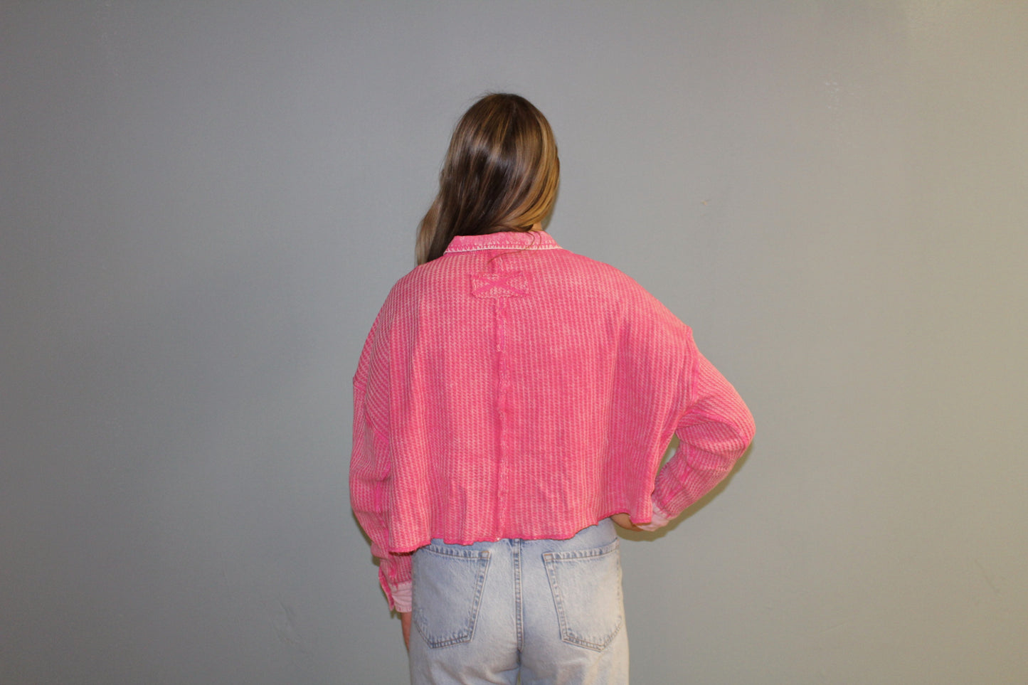 Pink Shacket